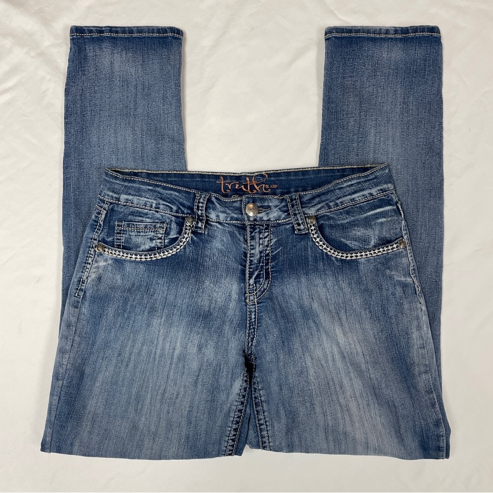 Truth be told ladies denim jeans, size 10